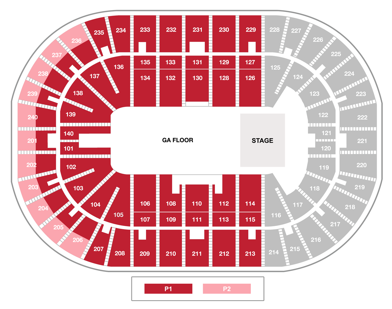 U S Bank Arena Radiohead Individual Tickets